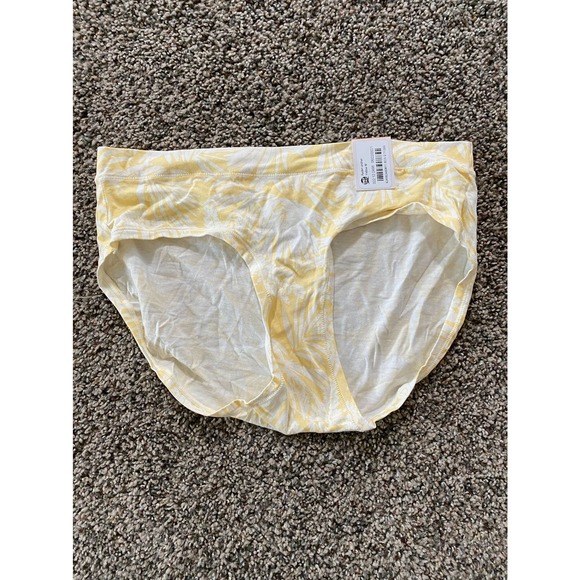 Auden Intimates & Sleepwear Womens Yellow Underwear With Tropical
